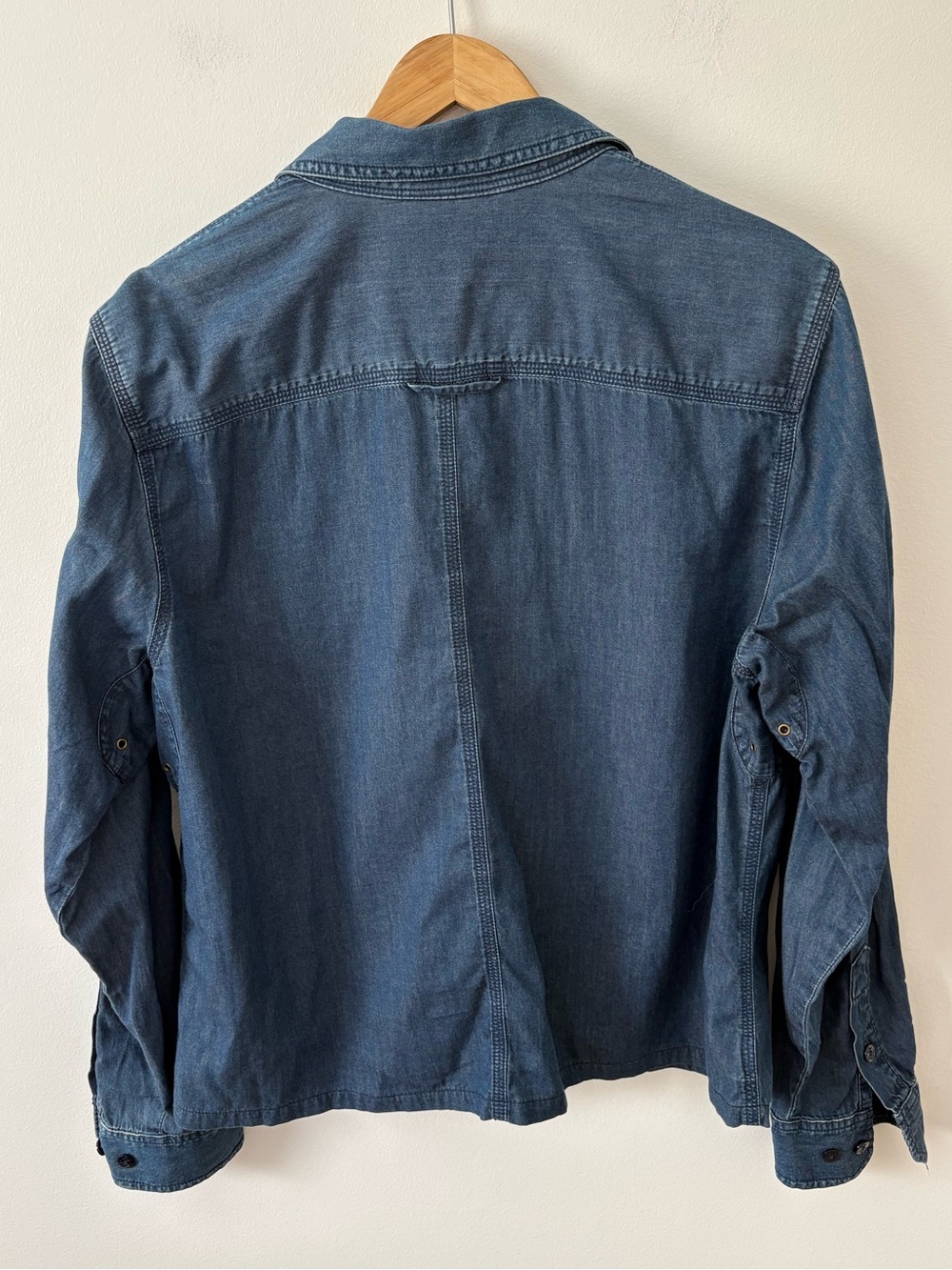 Vintage Lauren Jeans Co. Ralph Lauren Denim Shirt Western Classic Quiet Luxury - Picture 7 of 9